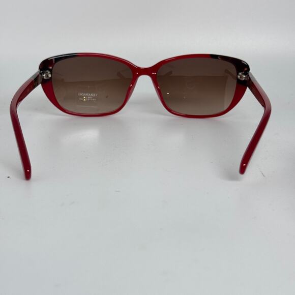 Vera Wang Eyeglasses Frame VAS1 SC 56-15-135 Red Full Rim Flex Hinge H16963 - Picture 3 of 7